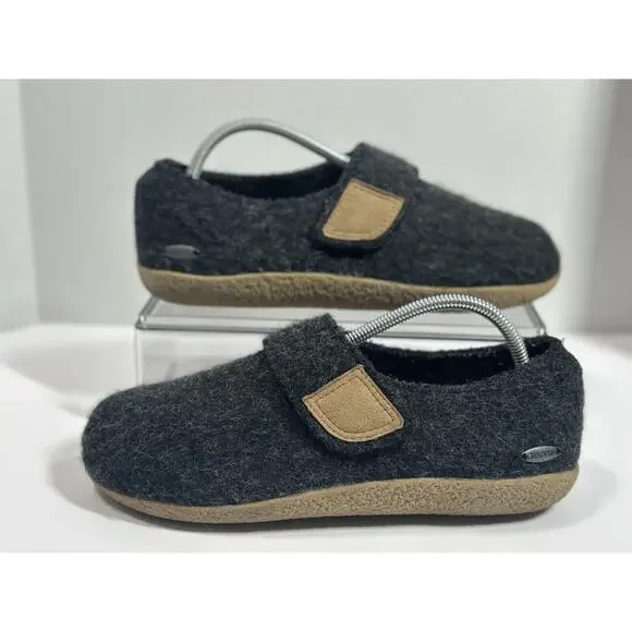 Giesswein Ultra Comfort Camden Gray Wool Shoes US 8 EUR 38 Ladies Cozy Slippers - Picture 1 of 14